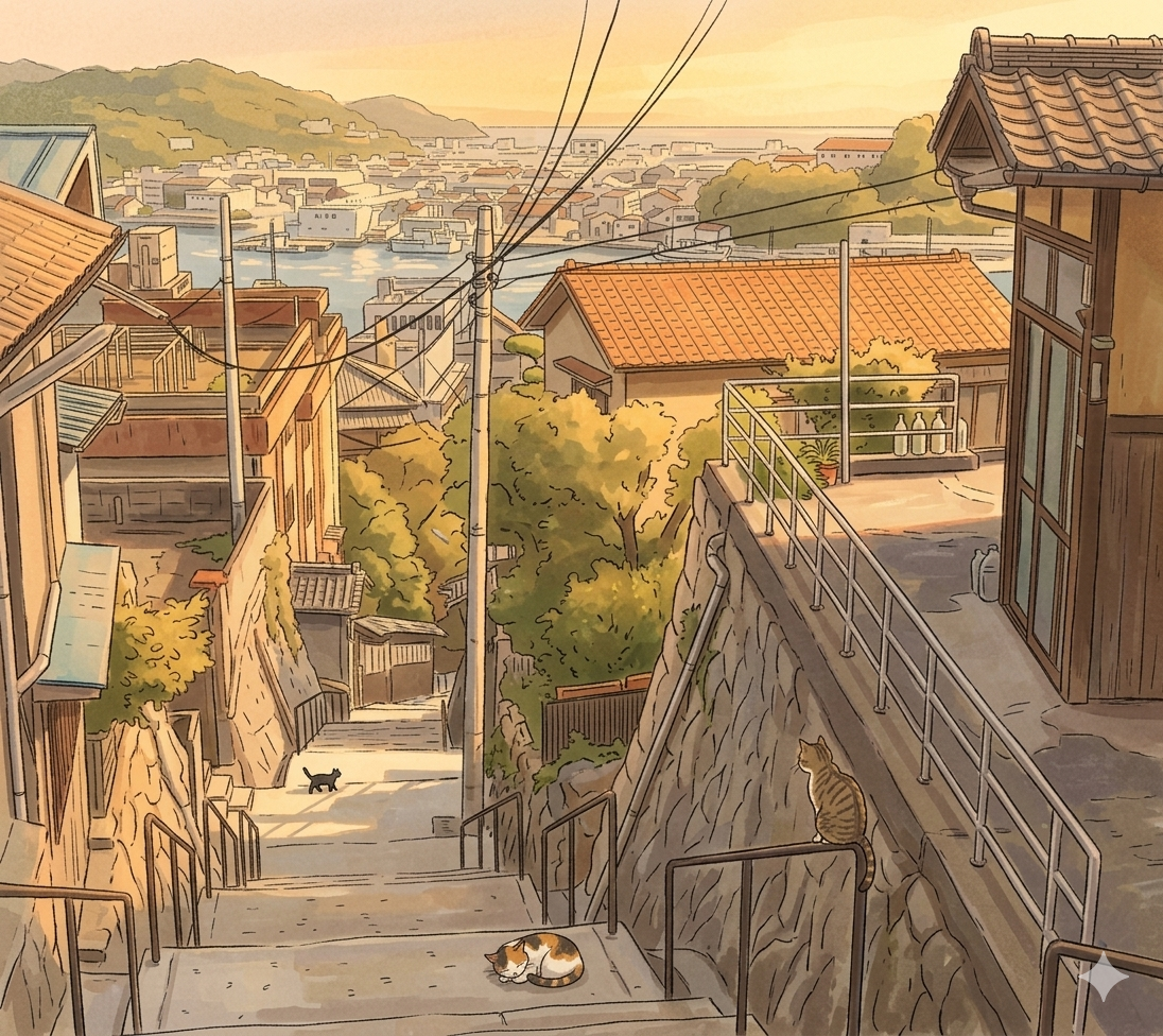 Onomichi Illustration